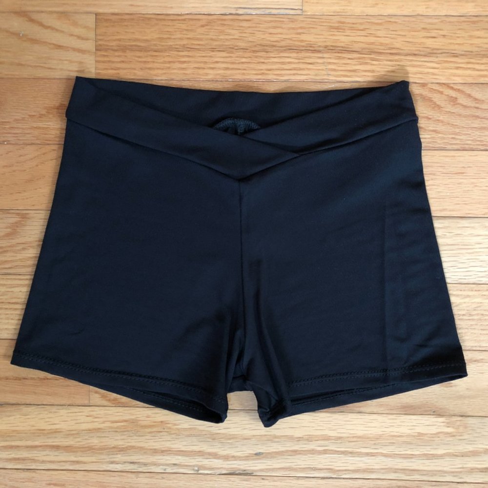Motion Wear V-Waist Dance Shorts